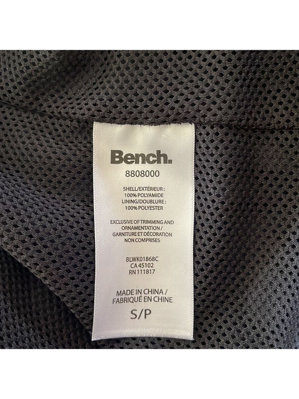 Bench Jacket Size S🥰🥰 BNWOT ❤️‍🔥❤️‍🔥 - Picture 5 of 6